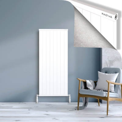 Radiva - RIO Dekoratif Alüminyum Radyatör 1500x804 Beyaz