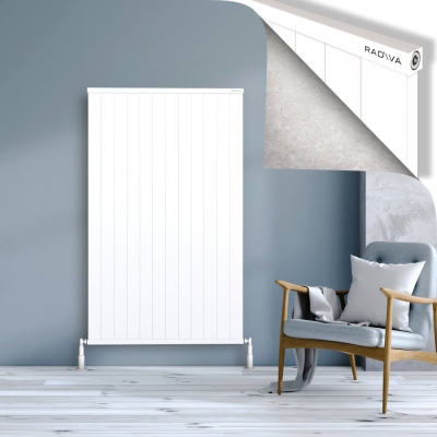 Radiva - RIO Dekoratif Alüminyum Radyatör 1600x1204 Beyaz - 400