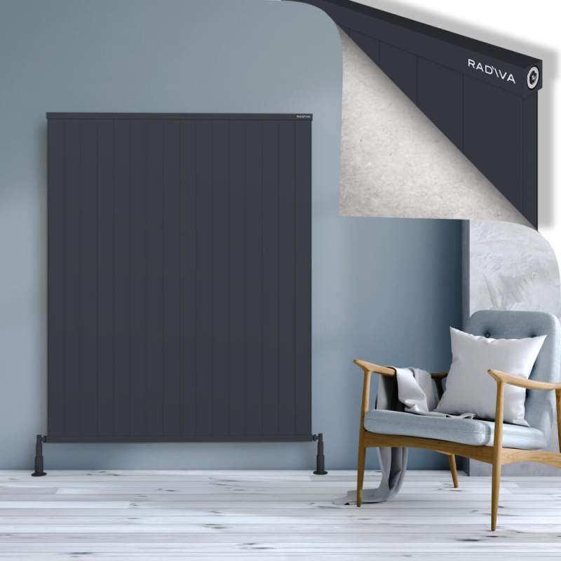 RIO Dekoratif Alüminyum Radyatör 1600x1604 Koyu Antrasit - 2RIO16001604B6TS