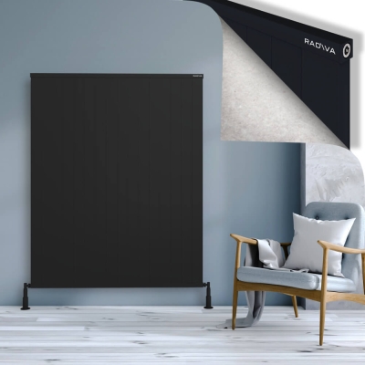 Radiva - RIO Dekoratif Alüminyum Radyatör 1600x1604 Siyah - 400