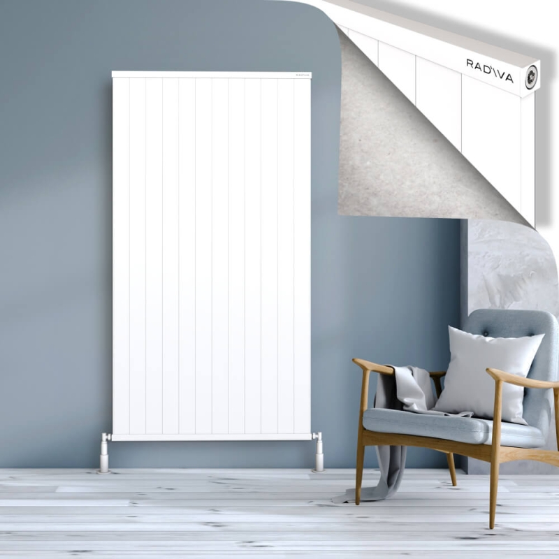 RIO Dekoratif Alüminyum Radyatör 1800x1204 Beyaz - 2RIO18001204B1TS