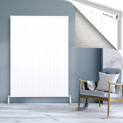 Radiva - RIO Dekoratif Alüminyum Radyatör 1800x1604 Beyaz - 400