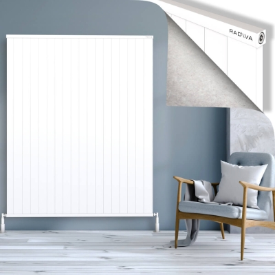 Radiva - RIO Dekoratif Alüminyum Radyatör 1800x1804 Beyaz - 400