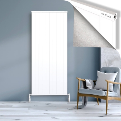 Radiva - RIO Dekoratif Alüminyum Radyatör 1900x1004 Beyaz - 400