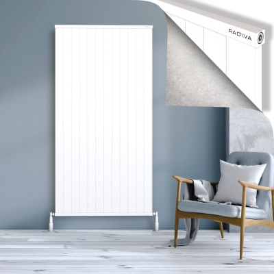 Radiva - RIO Dekoratif Alüminyum Radyatör 1900x1204 Beyaz (1)