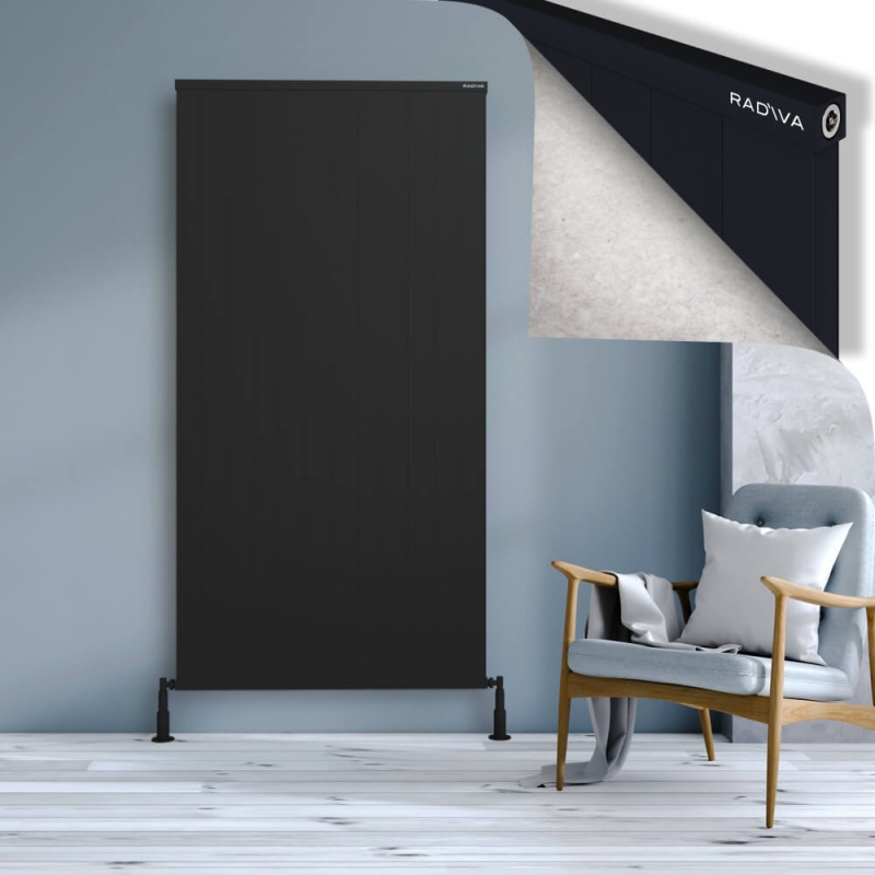 RIO Dekoratif Alüminyum Radyatör 1900x1204 Siyah - 2RIO19001204B3TS