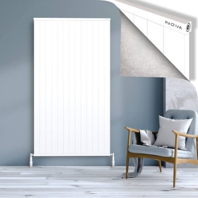 Radiva - RIO Dekoratif Alüminyum Radyatör 1900x1304 Beyaz (1)