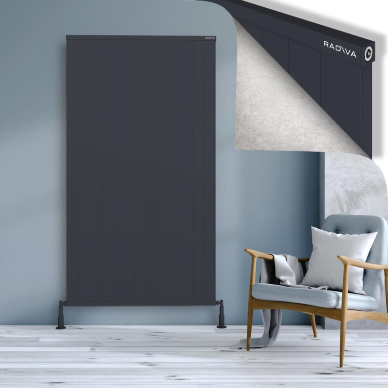 RIO Dekoratif Alüminyum Radyatör 1900x1304 Koyu Antrasit - 2RIO19001304B6TS