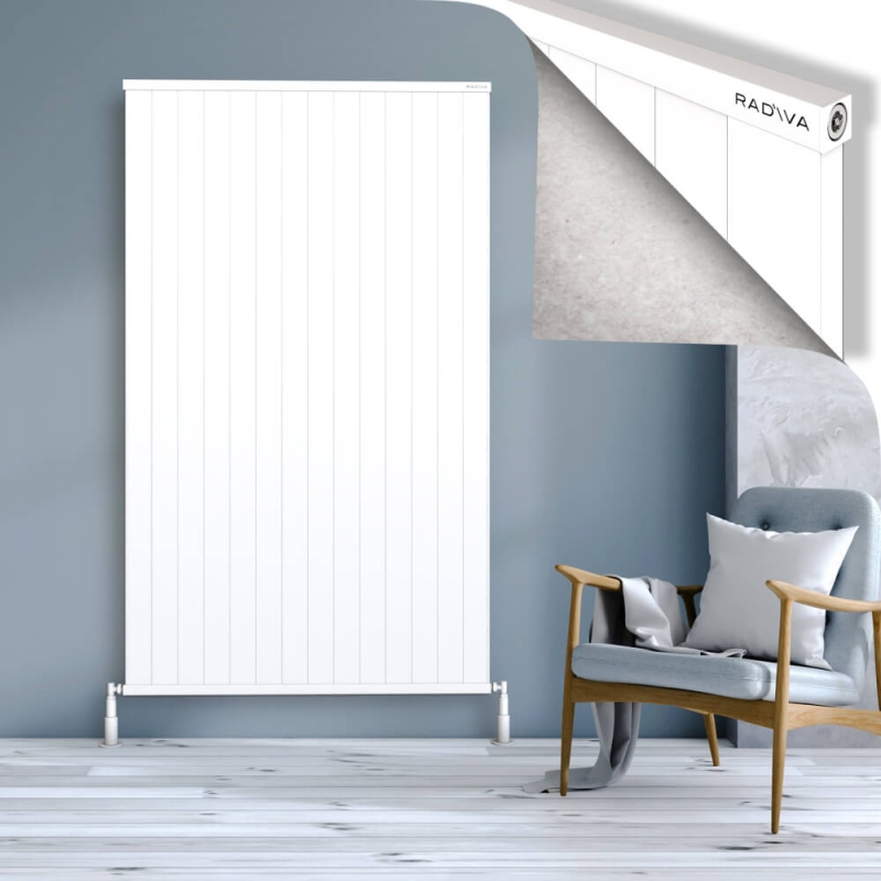 RIO Dekoratif Alüminyum Radyatör 1900x1404 Beyaz - 2RIO19001404B1TS