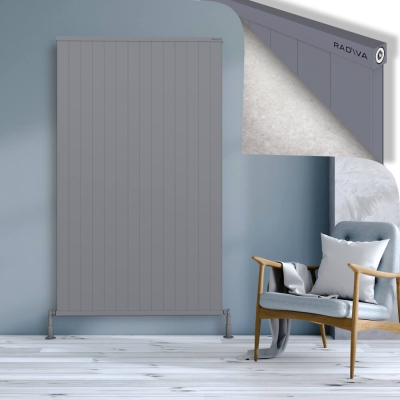 Radiva - RIO Dekoratif Alüminyum Radyatör 1900x1404 Gri - 400