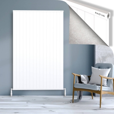 Radiva - RIO Dekoratif Alüminyum Radyatör 1900x1504 Beyaz (1)