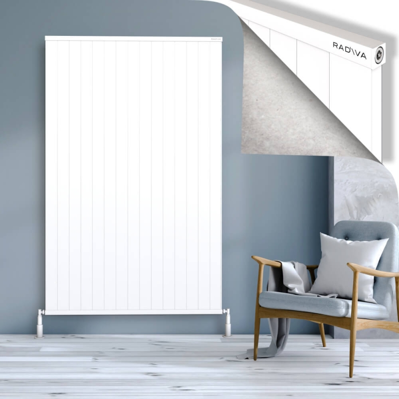 RIO Dekoratif Alüminyum Radyatör 1900x1504 Beyaz - 2RIO19001504B1TS