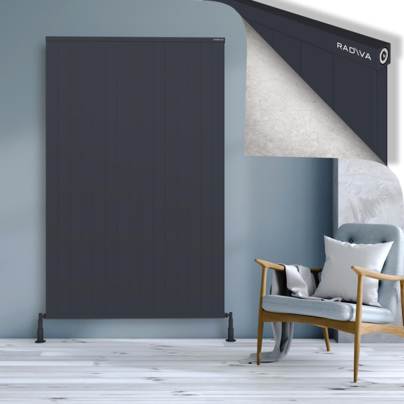 RIO Dekoratif Alüminyum Radyatör 1900x1504 Koyu Antrasit - 2RIO19001504B6TS