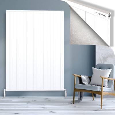 Radiva - RIO Dekoratif Alüminyum Radyatör 1900x1704 Beyaz (1)