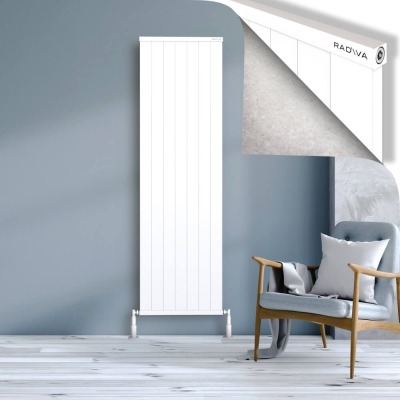 Radiva - RIO Dekoratif Alüminyum Radyatör 1900x704 Beyaz (1)