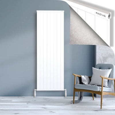 Radiva - RIO Dekoratif Alüminyum Radyatör 1900x804 Beyaz - 400