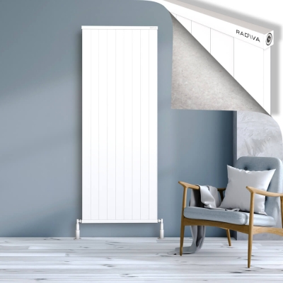 Radiva - RIO Dekoratif Alüminyum Radyatör 1900x904 Beyaz