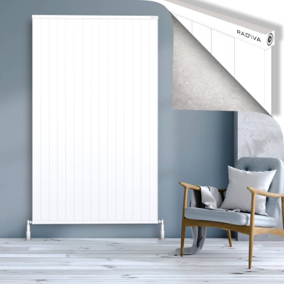 Radiva - RIO Dekoratif Alüminyum Radyatör 2000x1504 Beyaz (1)