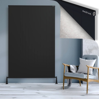 Radiva - RIO Dekoratif Alüminyum Radyatör 2000x1604 Siyah - 400