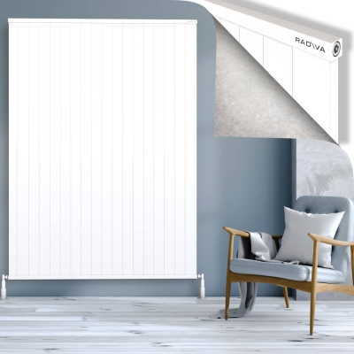 Radiva - RIO Dekoratif Alüminyum Radyatör 2000x1804 Beyaz