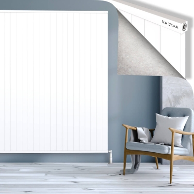 Radiva - RIO Dekoratif Alüminyum Radyatör 2000x3004 Beyaz - 400