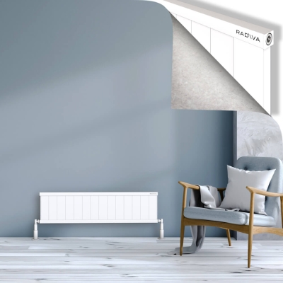 Radiva - RIO Dekoratif Alüminyum Radyatör 300x1404 Beyaz (1)
