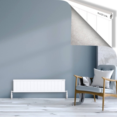 Radiva - RIO Dekoratif Alüminyum Radyatör 300x1504 Beyaz (1)