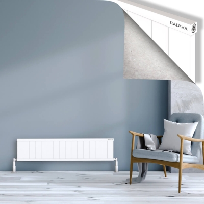 Radiva - RIO Dekoratif Alüminyum Radyatör 300x1604 Beyaz (1)