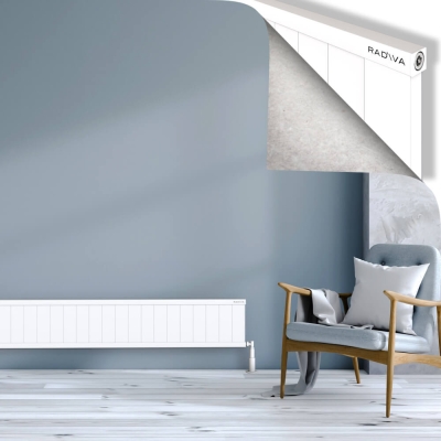 Radiva - RIO Dekoratif Alüminyum Radyatör 300x2204 Beyaz (1)