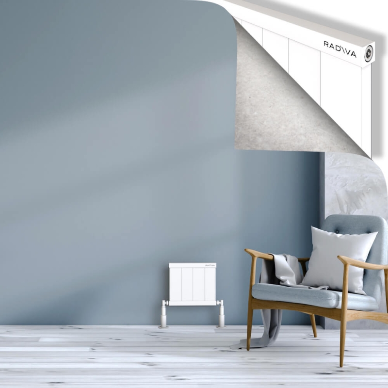 RIO Dekoratif Alüminyum Radyatör 300x404 Beyaz - 2RIO03000404B1TS