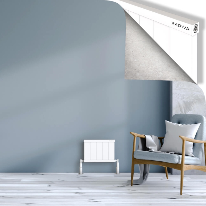 RIO Dekoratif Alüminyum Radyatör 300x504 Beyaz - 2RIO03000504B1TS