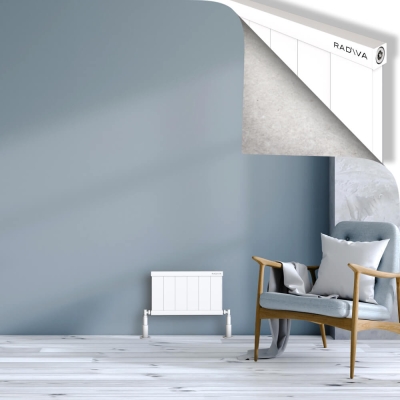 Radiva - RIO Dekoratif Alüminyum Radyatör 300x604 Beyaz