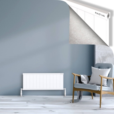 Radiva - RIO Dekoratif Alüminyum Radyatör 400x1204 Beyaz - 400