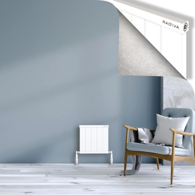 Radiva - RIO Dekoratif Alüminyum Radyatör 400x504 Beyaz (1)