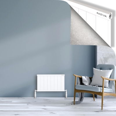 Radiva - RIO Dekoratif Alüminyum Radyatör 400x804 Beyaz - 400
