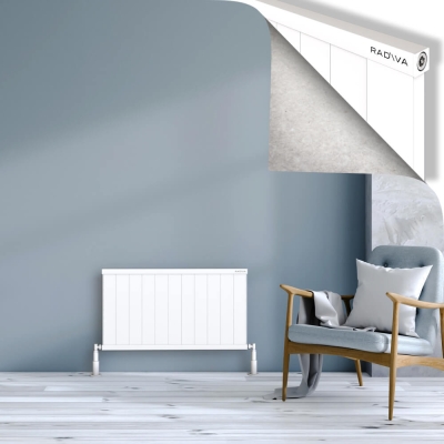 Radiva - RIO Dekoratif Alüminyum Radyatör 500x1104 Beyaz (1)