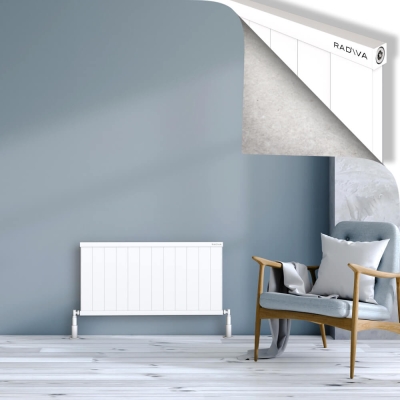 Radiva - RIO Dekoratif Alüminyum Radyatör 500x1204 Beyaz