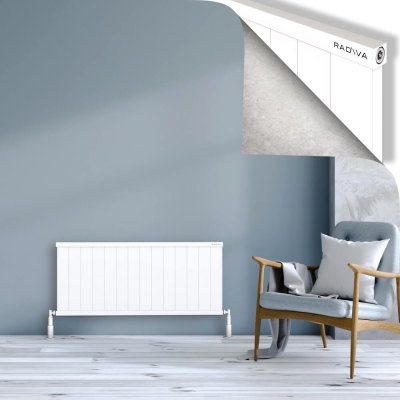 Radiva - RIO Dekoratif Alüminyum Radyatör 500x1404 Beyaz