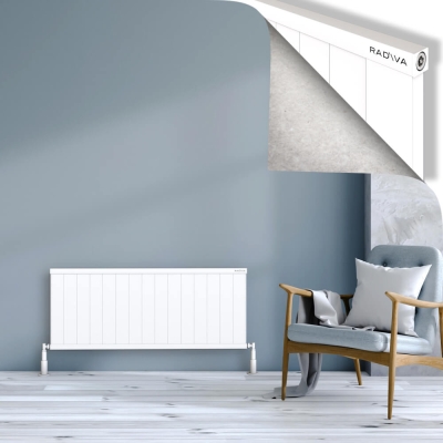 Radiva - RIO Dekoratif Alüminyum Radyatör 500x1504 Beyaz