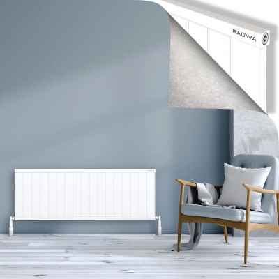 Radiva - RIO Dekoratif Alüminyum Radyatör 500x1704 Beyaz (1)