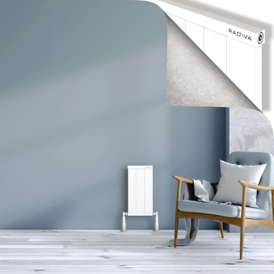 Radiva - RIO Dekoratif Alüminyum Radyatör 500x304 Beyaz (1)