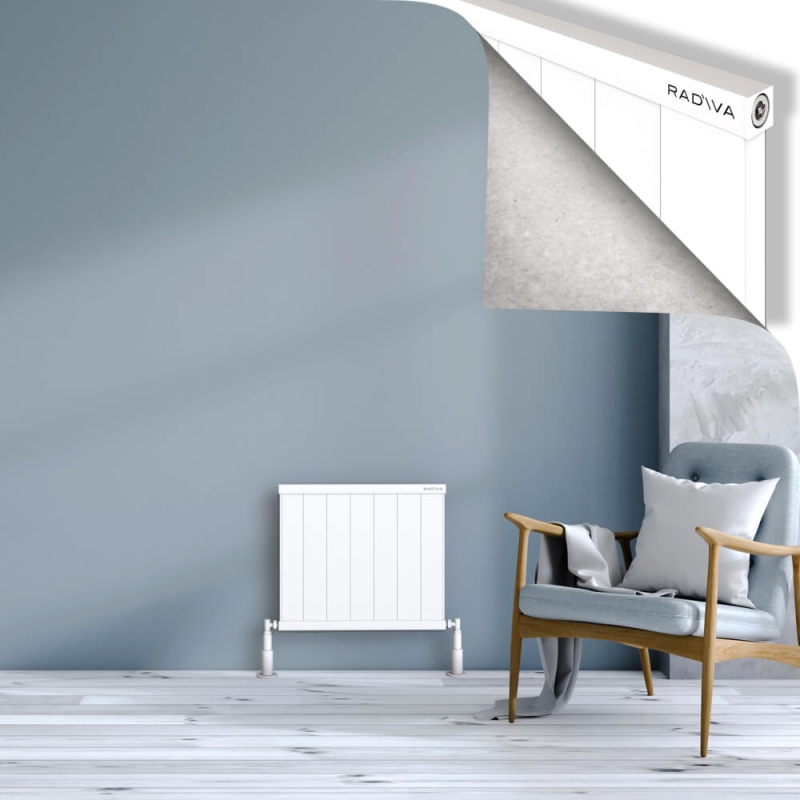 RIO Dekoratif Alüminyum Radyatör 500x704 Beyaz - 2RIO05000704B1TS