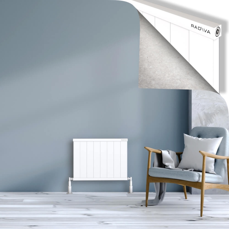 RIO Dekoratif Alüminyum Radyatör 500x804 Beyaz - 2RIO05000804B1TS