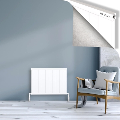 Radiva - RIO Dekoratif Alüminyum Radyatör 600x1004 Beyaz (1)