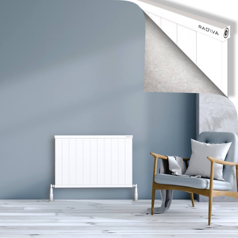 RIO Dekoratif Alüminyum Radyatör 600x1104 Beyaz - 2RIO06001104B1TS