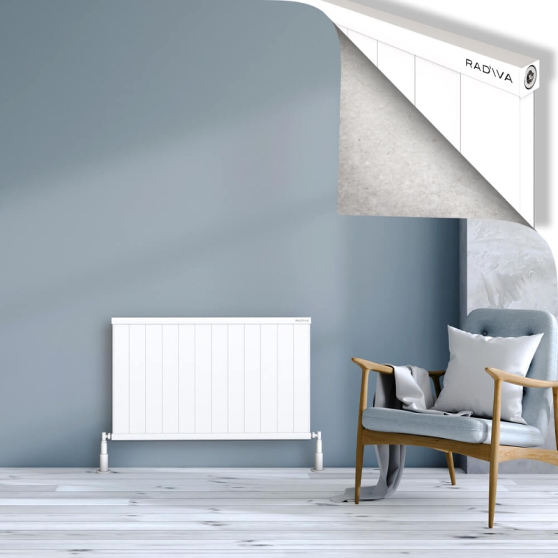 RIO Dekoratif Alüminyum Radyatör 600x1204 Beyaz - 2RIO06001204B1TS