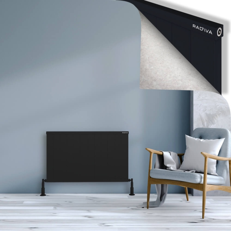 RIO Dekoratif Alüminyum Radyatör 600x1204 Siyah - 2RIO06001204B3TS