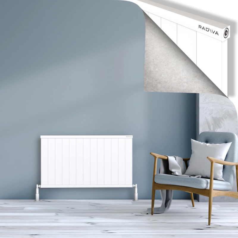 RIO Dekoratif Alüminyum Radyatör 600x1304 Beyaz - 2RIO06001304B1TS