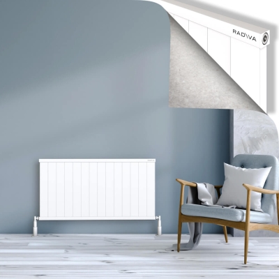 Radiva - RIO Dekoratif Alüminyum Radyatör 600x1404 Beyaz - 1190