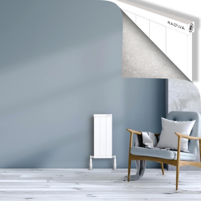 Radiva - RIO Dekoratif Alüminyum Radyatör 600x304 Beyaz (1)